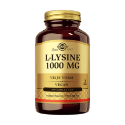 Solgar L-Lysine 1000 mg (Vrije vorm)
