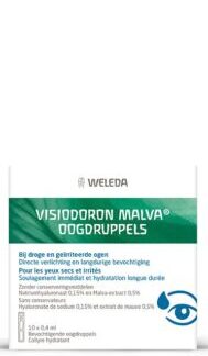 Weleda visiodoron malva oogdruppels 10 ampullen