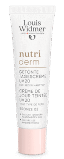 Louis Widmer nutriderm Getinte Dagcrème UV 20 Bronze 02 30 ml