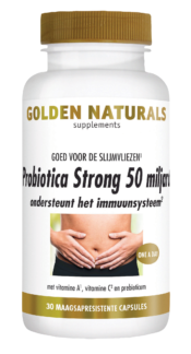 Golden Naturals Probiotica 50 miljard 30 caps.