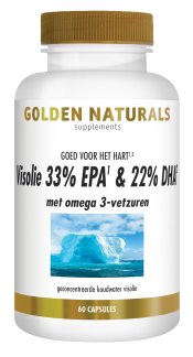 Golden Naturals Visolie EPA 33% / DHA 22% 60 caps.