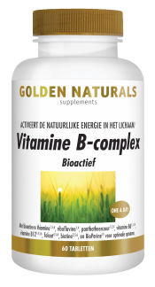 Golden Naturals Vitamine B complex 60 tab