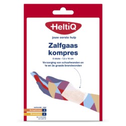 Heltiq Zalfkompres 7x5 x 10 cm 6 st