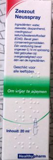 Healthypharm Neusspray Zeezout 15 ml