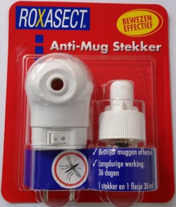 Roxasect anti-mug stekker