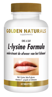 Golden Naturals L-lysine Formule vegetarische tabletten