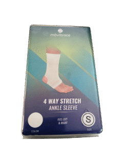 Mövibrace enkelbandage 4 way stretch wit M35