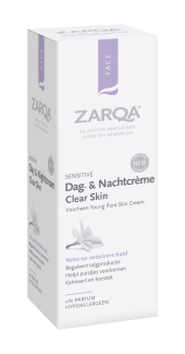 ZARQA Dag- en Nachtcrème Clear Skin 50 ml