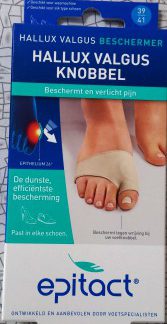 Epitact Hallux valgus knobbel beschermer