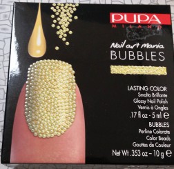 Pupa Milano Nailart  mania bubbles lemon bubbles