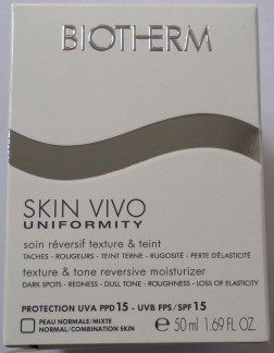 Biotherm Skin Vivo Uniformity dry skin 50 ml