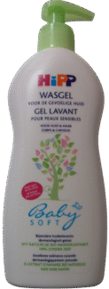 HiPP Baby Was gel voor huid en haar 400 ml