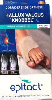 Epitact Hallux valgus nacht 36/38