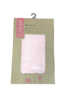KipKep Bib xl spuugdoek Huggy Pink