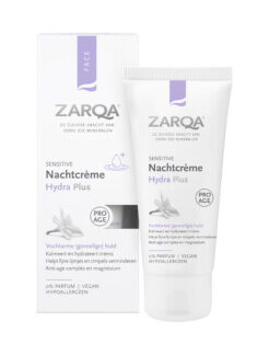 Zarqa Nachtcreme hydra plus sensitive 50 ml