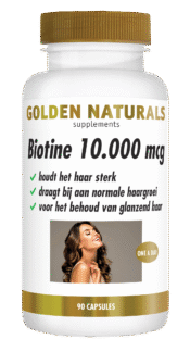 Golden Naturals Biotine 10.000 mcg 90  caps.