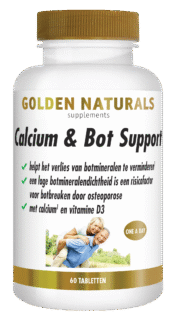 Golden Naturals Calcium & bot support 60 tab.