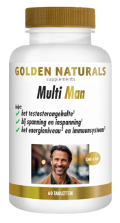 Golden Naturals Multi man 60 tab.