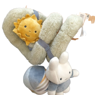 Nijntje Miffy Fluffy Boxspiraal groen