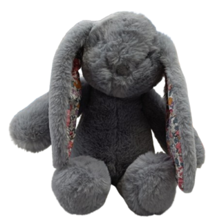 Teddykompaniet konijn Viola grijs