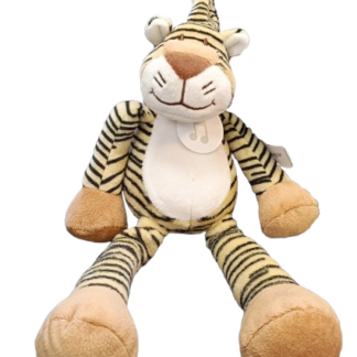 Teddykompaniet Diinglisar Pluche muziekknuffel tijger